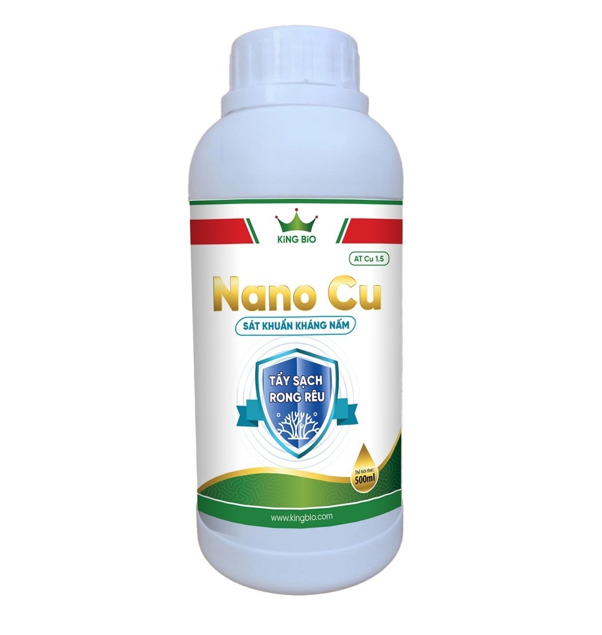 King NANO Cu – Tẩy sạch rong rêu – Sát khuẩn nấm 