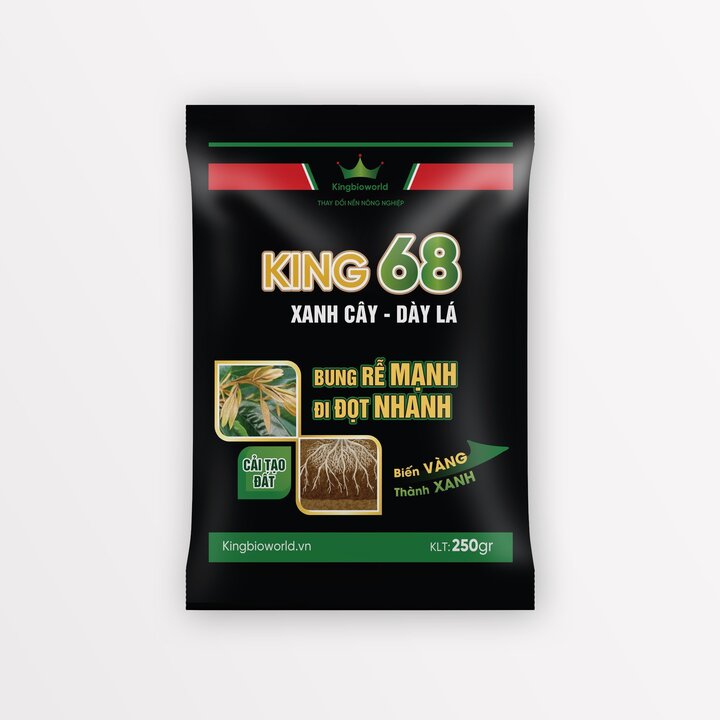 King 68 - Gói 250gr - Kích rễ nhanh - Đi đọt mạnh